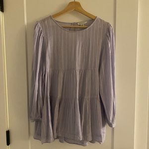 American Eagle Poplin Blouse